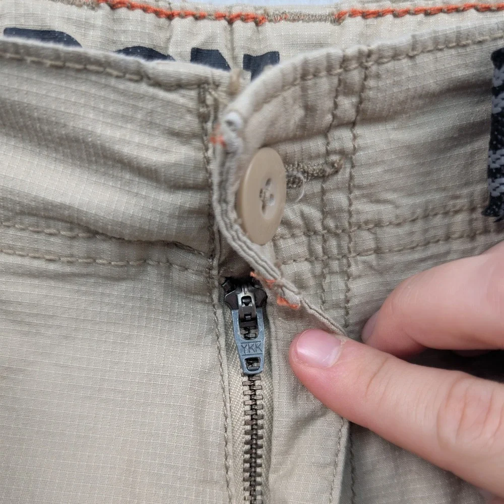 Iron Co. Cargo Shorts Men's 33 Tan 10.5